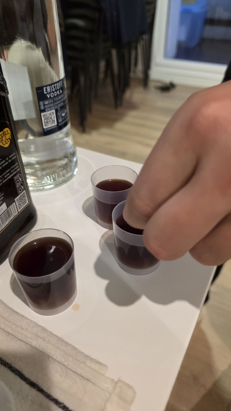 Degustación de bebidas en Eye Space